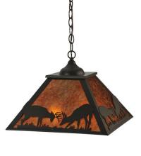Luma-Spec Lighting 118331 - 15.5"Sq Battling Bucks Pendant