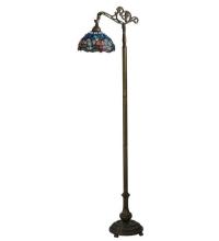 Luma-Spec Lighting 119648 - 60.5"H Tiffany Hanginghead Dragonfly Bridge Arm Floor Lamp
