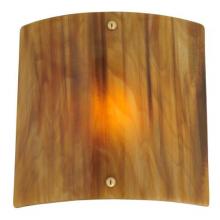 Luma-Spec Lighting 119966 - 11"W Metro Fusion Marble Glass Panel Wall Sconce