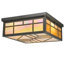 Luma-Spec Lighting 120637 - 13" Square Santa Fe Flushmount