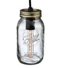 Luma-Spec Lighting 120889 - 3.75" Wide Mason Jar Mini Pendant