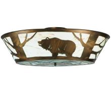 Luma-Spec Lighting 121113 - 47" Wide Grizzly Bear on the Loose LED Flushmount