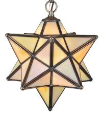 Luma-Spec Lighting 12123 - 9" Wide Moravian Star Mini Pendant