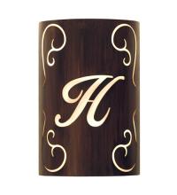 Luma-Spec Lighting 121550 - 10" Wide Personalized H Monogram Wall Sconce
