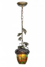 Luma-Spec Lighting 121872 - 7"W Greenbriar Oak Mini Pendant