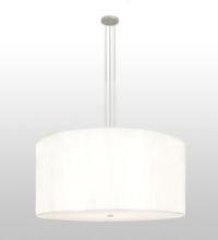 Luma-Spec Lighting 122398 - 36"W Cilindro White Cotton Pendant