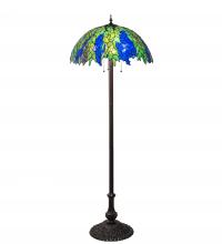 Luma-Spec Lighting 122833 - 62" High Tiffany Honey Locust Floor Lamp
