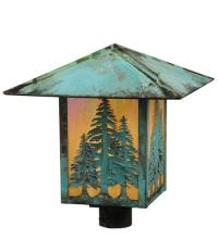 Luma-Spec Lighting 123090 - 16" Square Seneca Tall Pines Post Mount