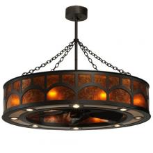 Luma-Spec Lighting 123179 - 44"W Mission Hill Top W/Up and Downlights Chandel-Air
