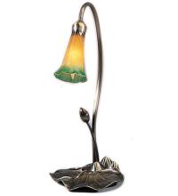 Luma-Spec Lighting 12386 - 16" High Amber/Green Pond Lily Accent Lamp