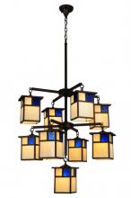Luma-Spec Lighting 123938 - 32"W Hyde Park T Mission 9 LT Chandelier