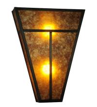 Luma-Spec Lighting 124631 - 14"W "T" Mission Wall Sconce