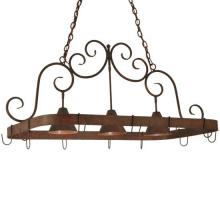 Luma-Spec Lighting 125092 - 46"L Elana 3 LT Pot Rack