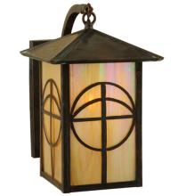 Luma-Spec Lighting 126142 - 7"W Seneca Circle Cross Curved Arm Wall Sconce
