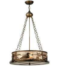 Luma-Spec Lighting 126145 - 22"W Loon Inverted Pendant