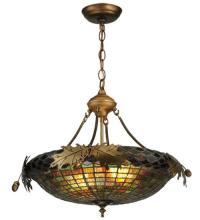 Luma-Spec Lighting 126286 - 22.5" Wide Greenbriar Oak Inverted Pendant