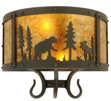 Luma-Spec Lighting 126762 - 13.5" Wide Wildlife at Pine Lake Wall Sconce