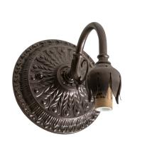 Luma-Spec Lighting 12825 - 5" Wide Pond Lily Victorian Wall Sconce