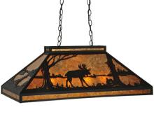 Luma-Spec Lighting 128922 - 33"L Moose at Lake Oblong Pendant
