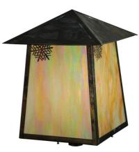 Luma-Spec Lighting 129246 - 22.25"Sq Stillwater Snowflake Post Mount