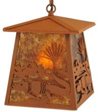 Luma-Spec Lighting 129680 - 7.25"Sq Alligator Lantern Pendant