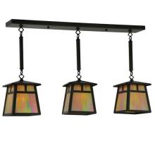 Luma-Spec Lighting 130462 - 37.25"L Seneca T Mission 3 LT Island Pendant