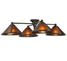 Luma-Spec Lighting 130746 - 36" Long Sutter 4 Light Flushmount