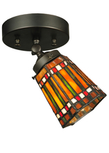 Luma-Spec Lighting 131025 - 5"-9"W Prairie Corn Swing Arm Flushmount