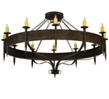 Luma-Spec Lighting 131478 - 72" Wide Warwick 12 LT W/Downlights Chandelier