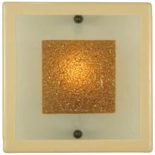 Luma-Spec Lighting 131563 - 12"Sq Metro Fusion Bullion Glass Wall Sconce