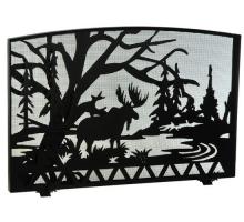 Luma-Spec Lighting 131936 - 48" Wide X 33" High Moose Creek Fireplace Screen