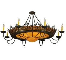 Luma-Spec Lighting 132183 - 46" Wide Stanley 8 Arm Semi-Flushmount