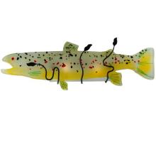 Luma-Spec Lighting 132289 - 29.5"W Metro Fusion Brown Trout Glass Wall Sconce