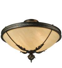 Luma-Spec Lighting 132431 - 30" Wide Hoja Semi-Flushmount