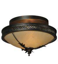 Luma-Spec Lighting 132432 - 15"W Hoja Semi-Flushmount