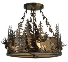 Luma-Spec Lighting 132697 - 23" Wide Moose at Dusk Inverted Pendant