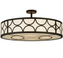 Luma-Spec Lighting 132744 - 36" Wide Revival Deco Cilindro Semi-Flushmount