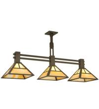 Luma-Spec Lighting 132896 - 48"L "T" Mission 3 LT Island Pendant