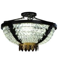 Luma-Spec Lighting 133099 - 20" Wide Chrisanne Crystal Flushmount