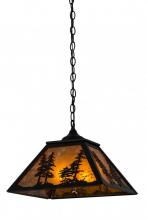 Luma-Spec Lighting 133566 - 16" Square Tall Pines Pendant