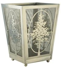 Luma-Spec Lighting 133720 - 16.75"H Tamarack Waste Basket