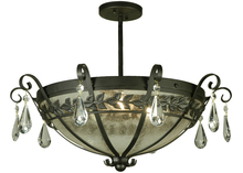 Luma-Spec Lighting 135848 - 24"W Florentine Semi-Flushmount