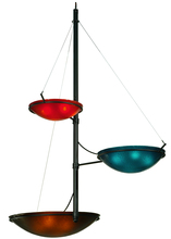 Luma-Spec Lighting 135950 - 103"W Metro Fusion The Third Demension 3 Arm Glass Chandelier