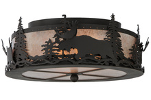 Luma-Spec Lighting 136320 - 17"W Moose at Dusk Flushmount