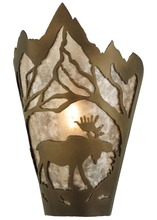 Luma-Spec Lighting 136672 - 8"W Moose at Dawn Right Wall Sconce