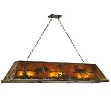 Luma-Spec Lighting 136728 - 60" Long Moose at Lake Oblong Pendant