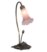 Luma-Spec Lighting 13692 - 16" High Pink Tiffany Pond Lily Accent Lamp
