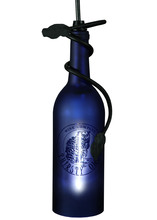 Luma-Spec Lighting 137403 - 3" Wide Personalized Thirsty Owl Wine Bottle Mini Pendant
