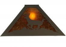 Luma-Spec Lighting 137585 - 24"Sq Lone Deer Shade