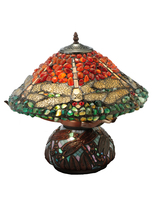 Luma-Spec Lighting 138101 - 16.5"H Dragonfly Polished Agata Table Lamp